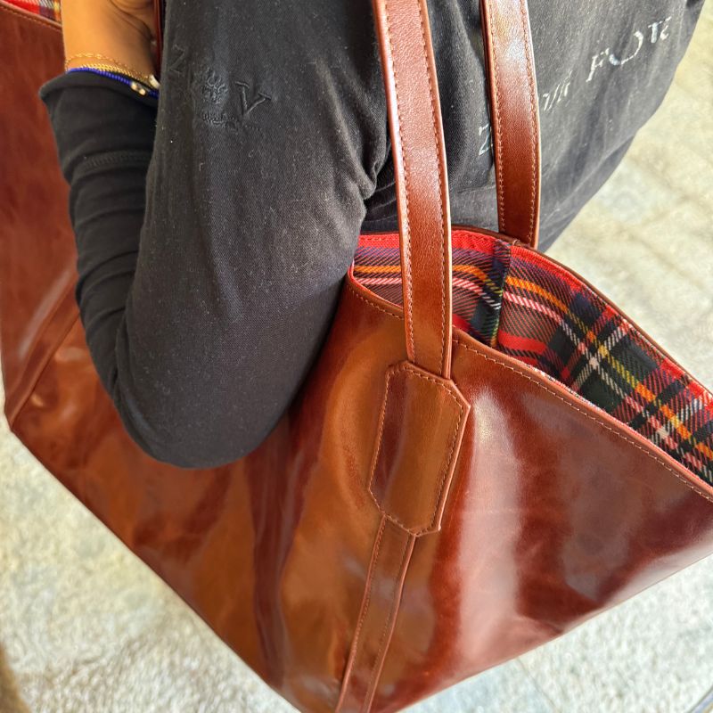 Sasha Tote Bag Terracotta - Image 3