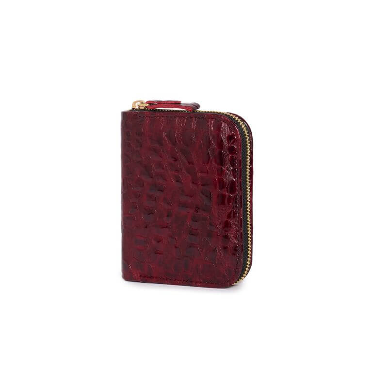 Compagnon Burgundy – Women’s Burgundy Leather Wallet