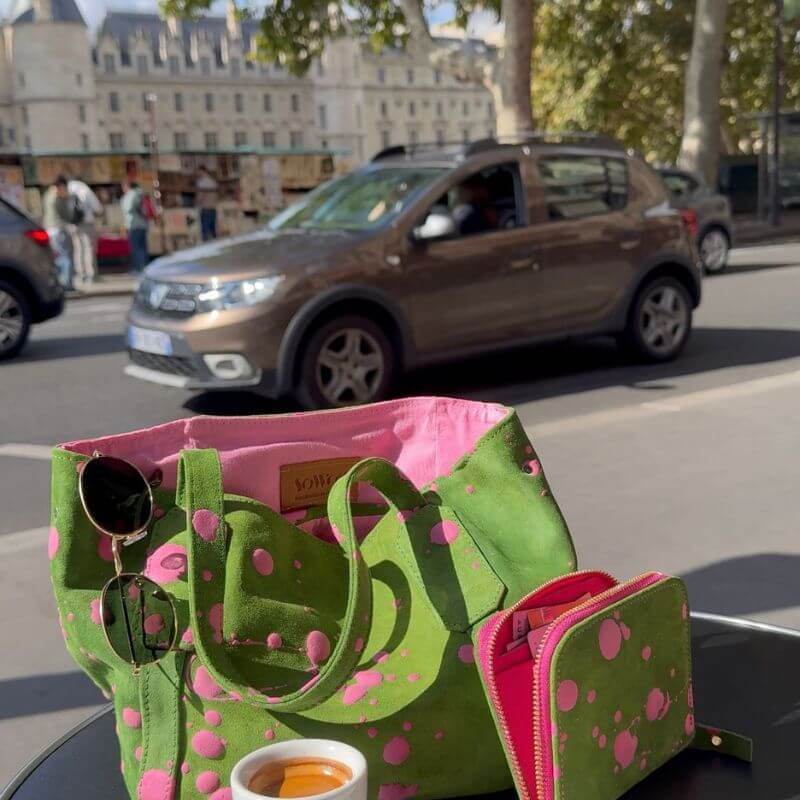 Compagnon Impulsion – Women’s Leather Wallet Clutch - Image 3