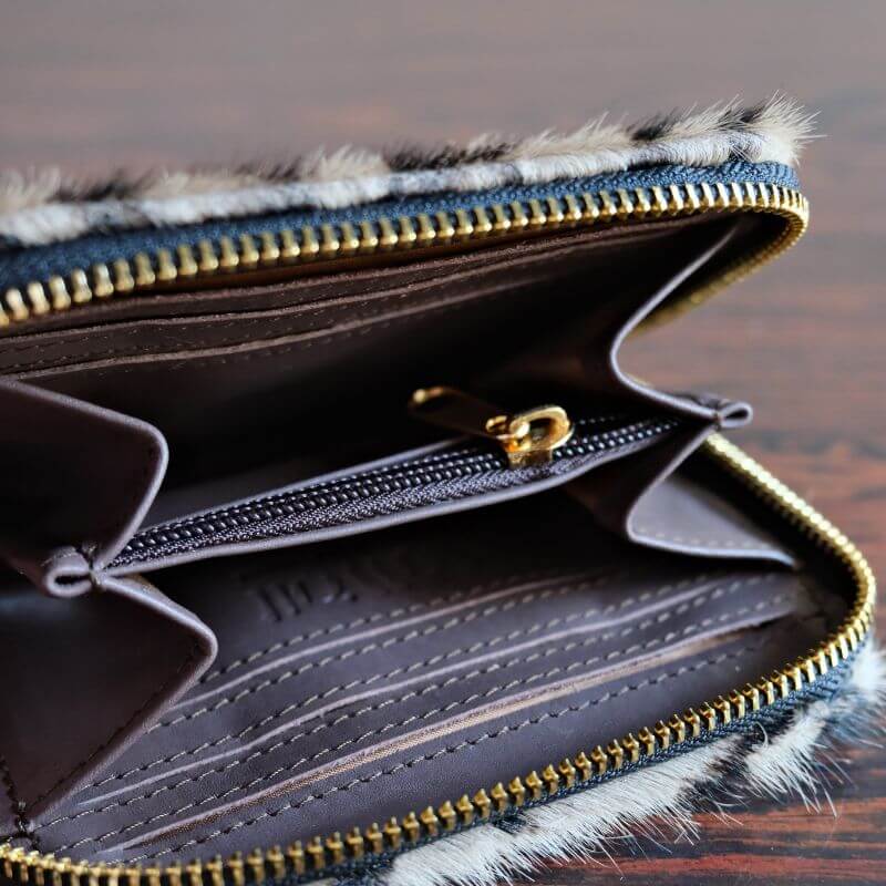 Compagnon Savane – Leather Wallet Clutch - Image 3