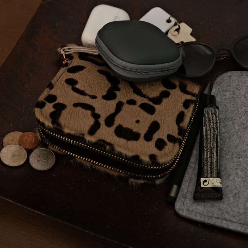 Compagnon Savane – Leather Wallet Clutch - Image 4