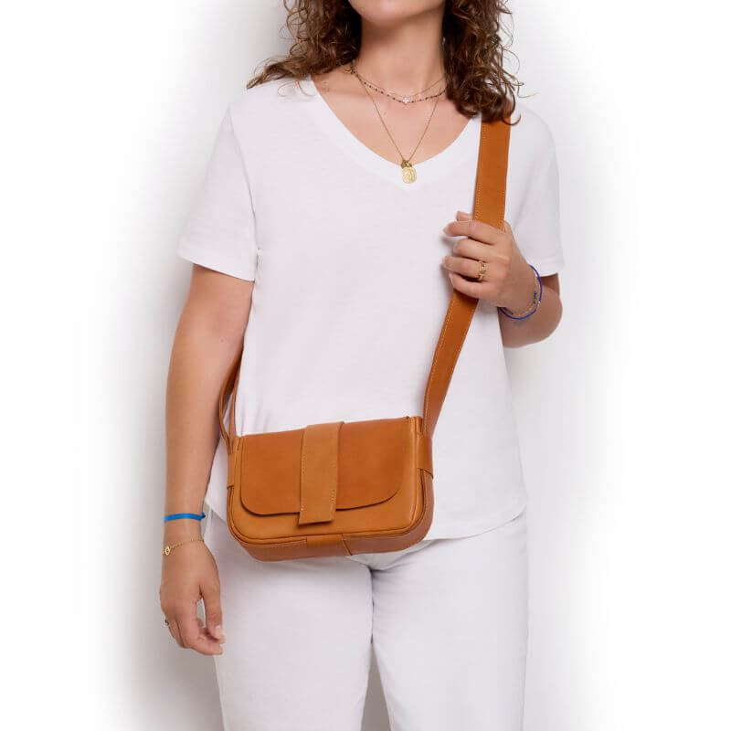 Sam Crossbody Bag Camel - Image 3
